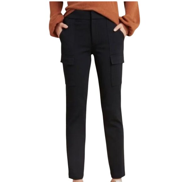 Athleta Chelsea Utility Cargo Pant, Stretch, Black, 2 - Picture 1 of 10